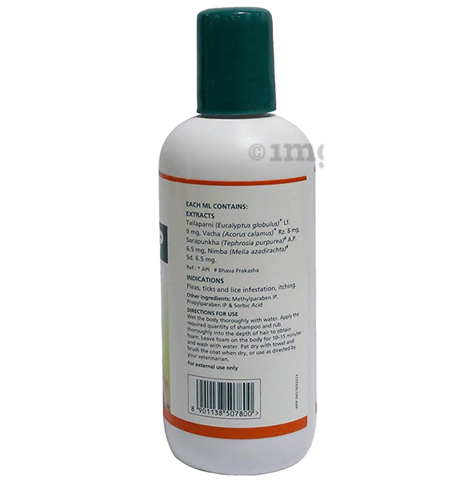 Himalaya Erina EP Tick and Flea Control Shampoo For Pets Tick