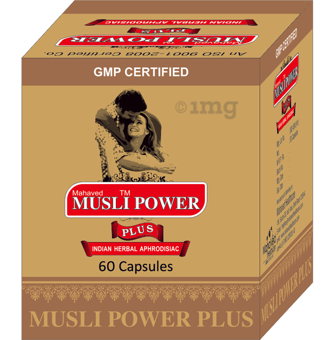 MahaVed Musli Power Plus Capsule Buy box of 60 capsules at best price