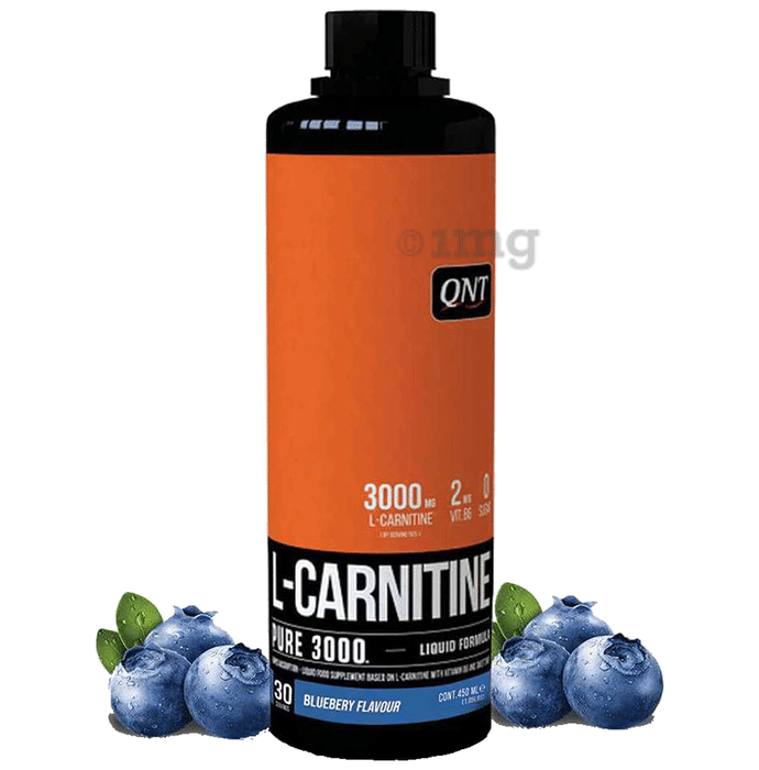 QNT L-Carnitine 3000mg Liquid Blueberry