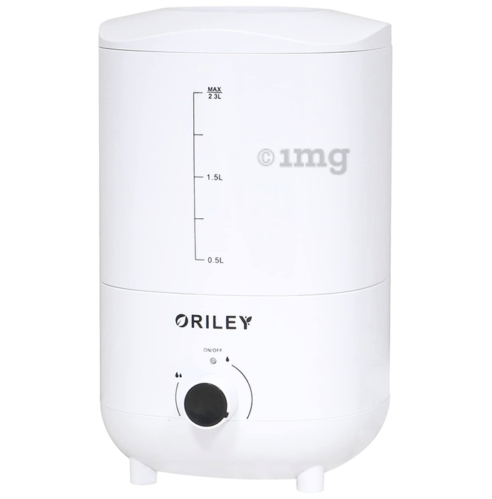 Oriley 2111A Ultrasonic Cool Mist Humidifier Solid White