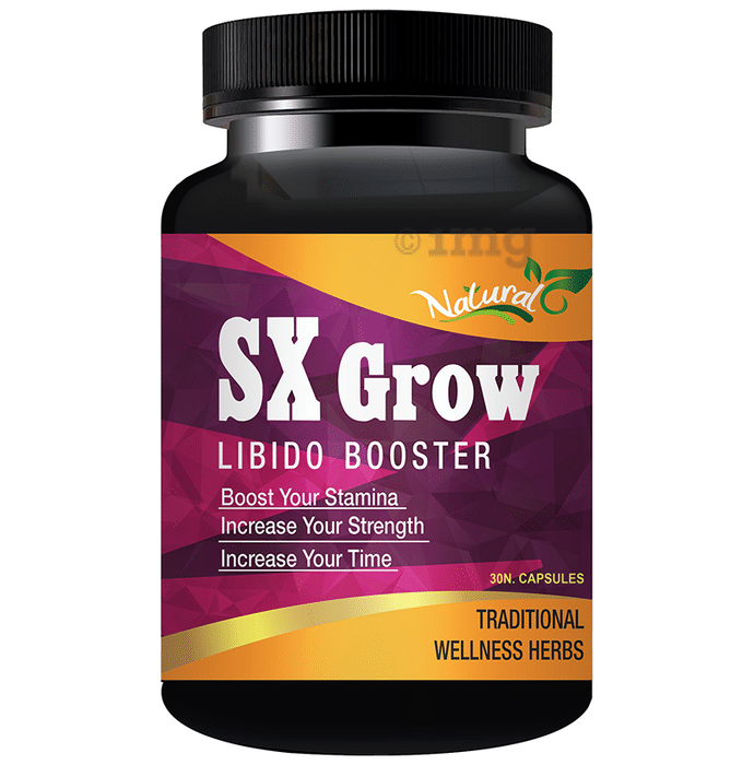 Natural SX Grow Libido Booster Capsule