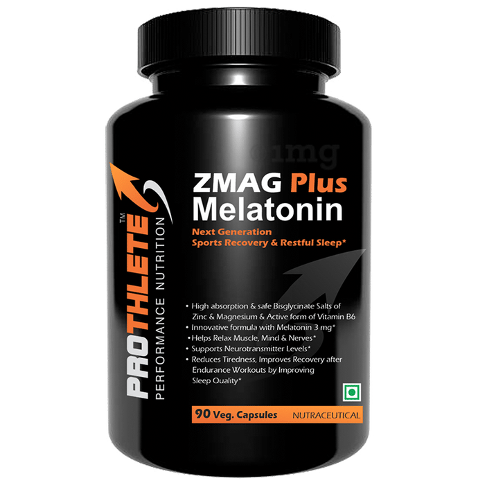 Prothlete ZMAG Plus Melatonin ZMA Restful Sleep Veg Capsule