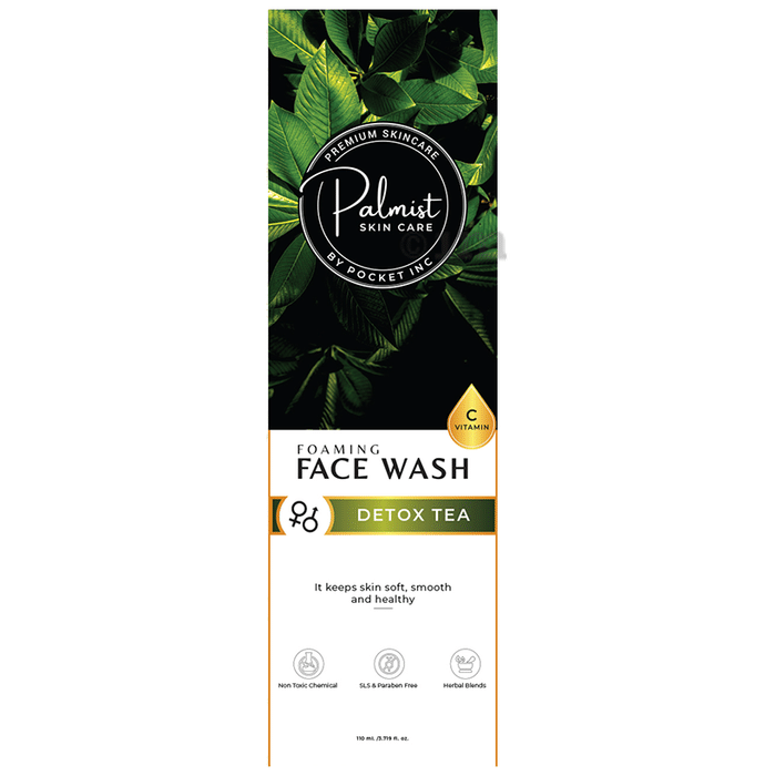 Palmist Foaming Face Wash Detox Tea