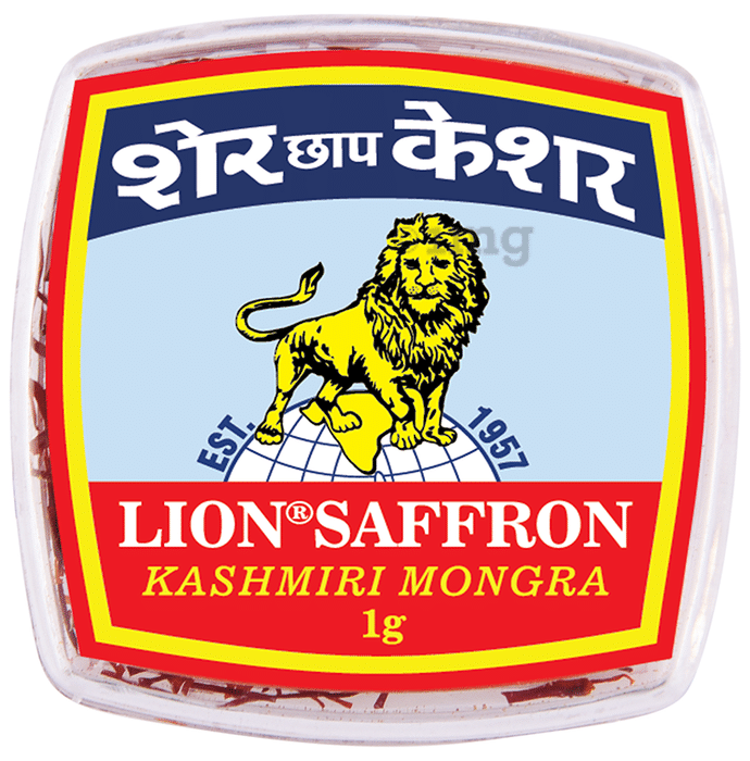 Lion Saffron Kashmiri Mongra (1gm Each)
