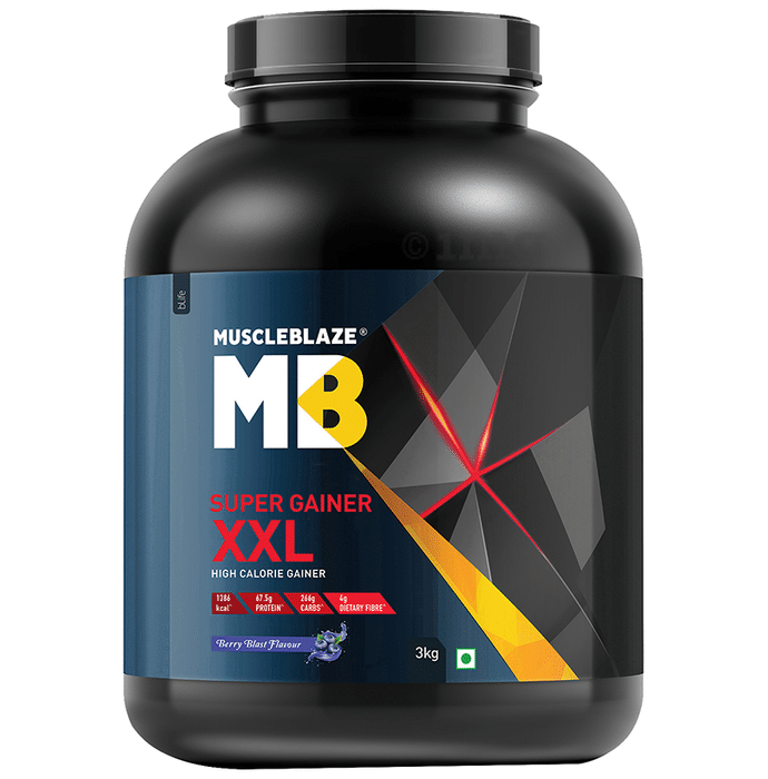 MuscleBlaze MB Super Gainer XXL Berry Blast