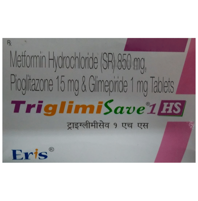 Triglimisave HS 1 Tablet SR