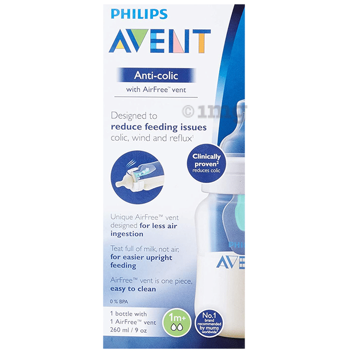 Philips Avent Anti-Colic Bottle for 1m+ with Air Free Vent