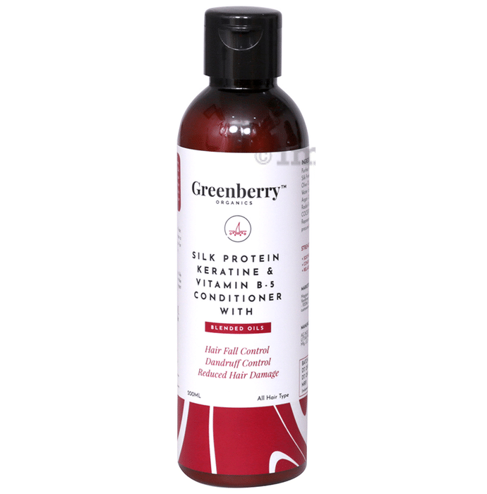 Greenberry Organics Silk Protein Keratine & Vitamin B5 Conditioner