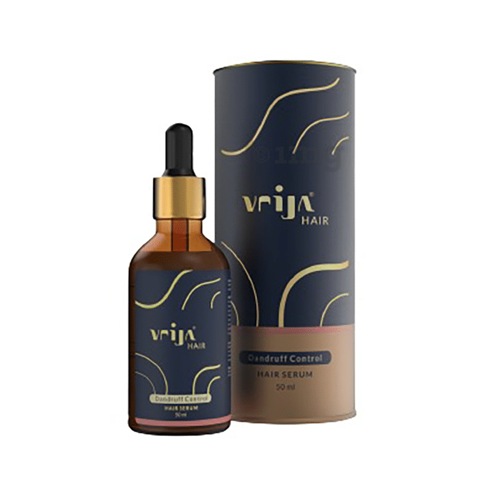Combo Pack of Vrija Dandruff Control Hair Serum & Nutrient Rich Hair Serum (50ml Each)