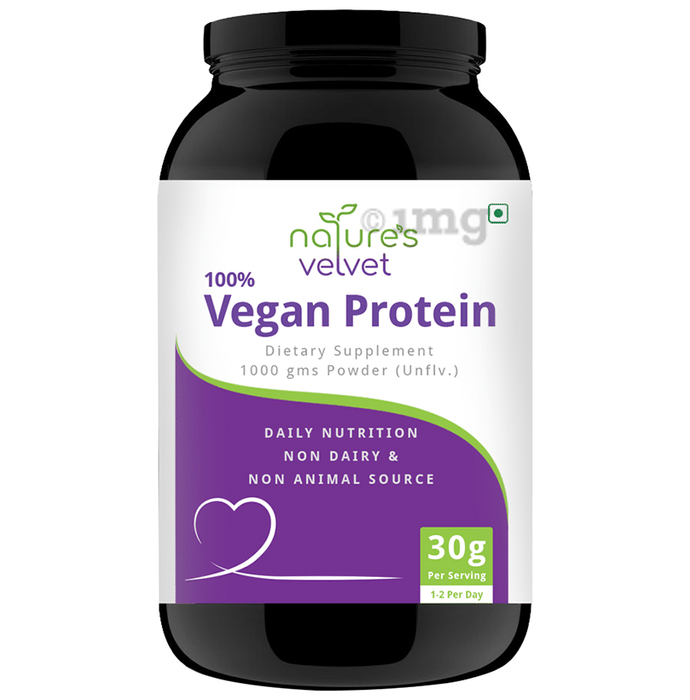 Nature's Velvet 100% Vegan Protein Powder