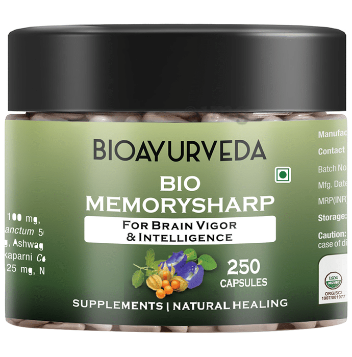 Bioayurveda Bio Memorysharp Capsule