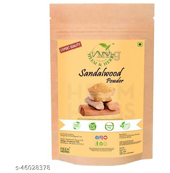 Heem & Herbs Sandalwood Powder (100gm Each)