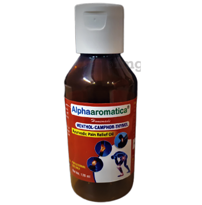 Alphaaromatica Menthol-Camphor-Thymol Ayurvedic Pain Relief Oil