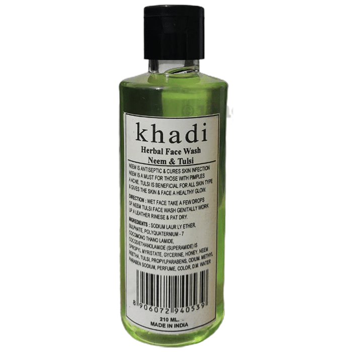 Khadi Herbal Neem & Tulsi Face Wash