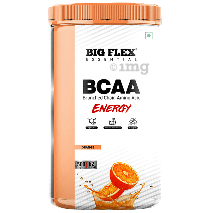 Big Flex Essential Bcaa Energy Powder Orange