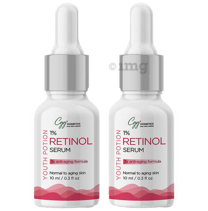 CGG Cosmetics Youth Potion 1% Retinol Serum (10ml)