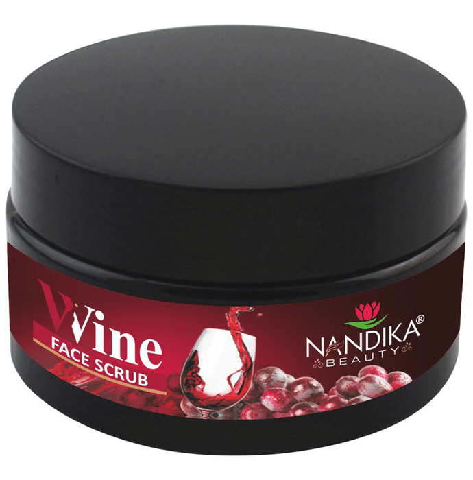Nandika Beauty Wine Face Scrub