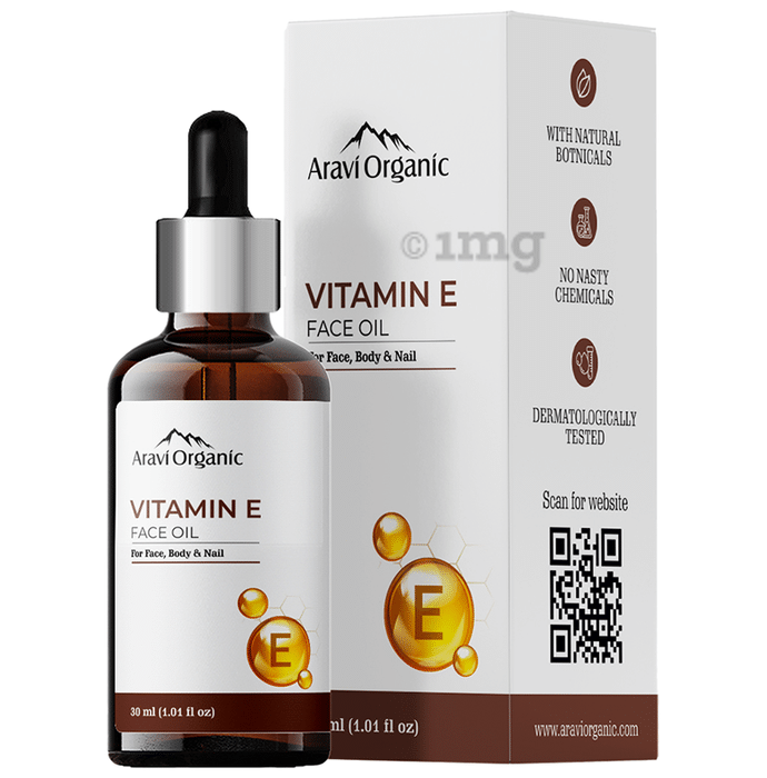 Aravi Organic Vitamin E Face Oil