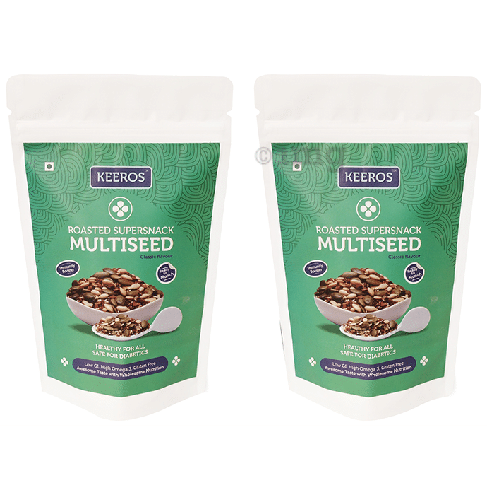 Keeros Roasted Supersnack Multiseed (400gm Each) Classic