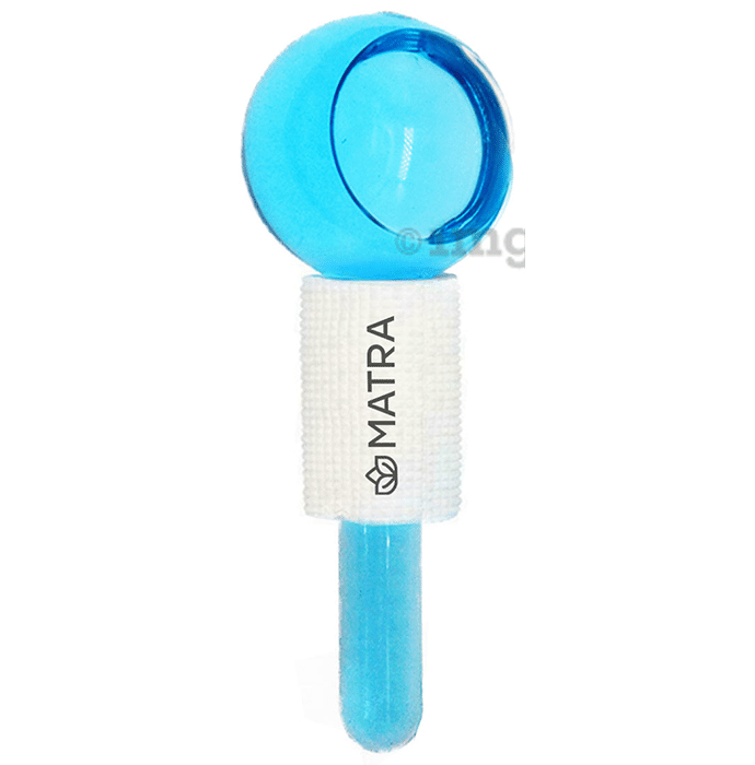 Matra Professional Facial Ice Globes for Face Massage Blue