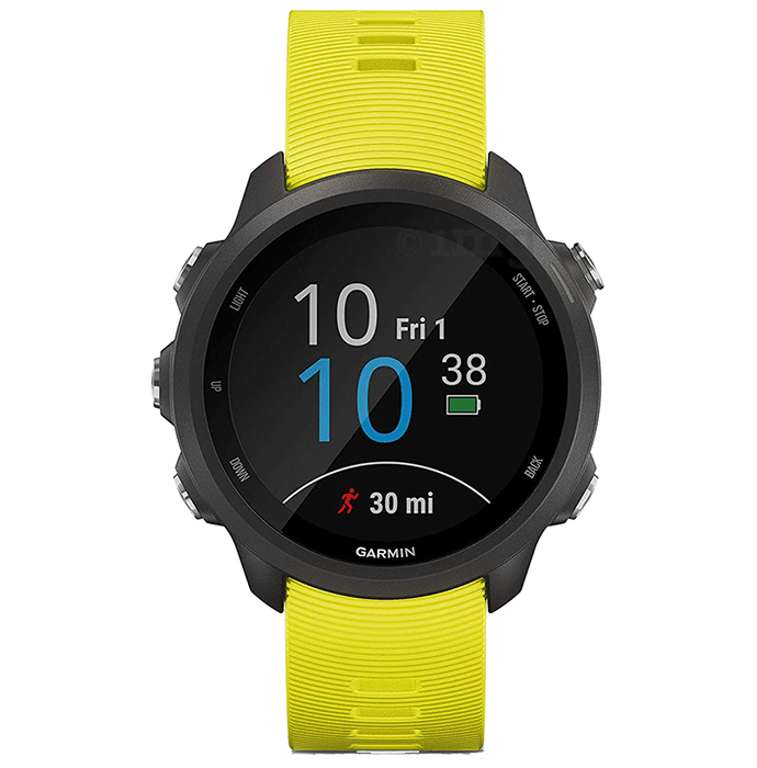 Garmin Forerunner 245 Amp Wearable GPS Running Smartwatch Yellow