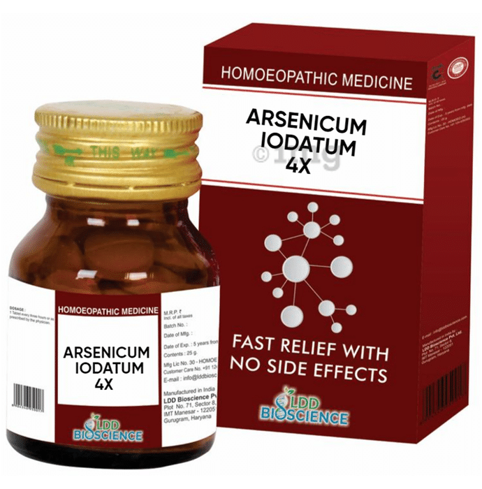 LDD Bioscience Arsenicum Iodatum 4X
