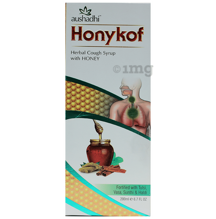 Aushadhi Honykof Herbal Cough Syrup with Honey