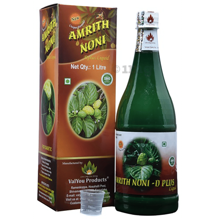 Amrith Noni D Plus Liquid Buy bottle of 1 Ltr Liquid at best price in