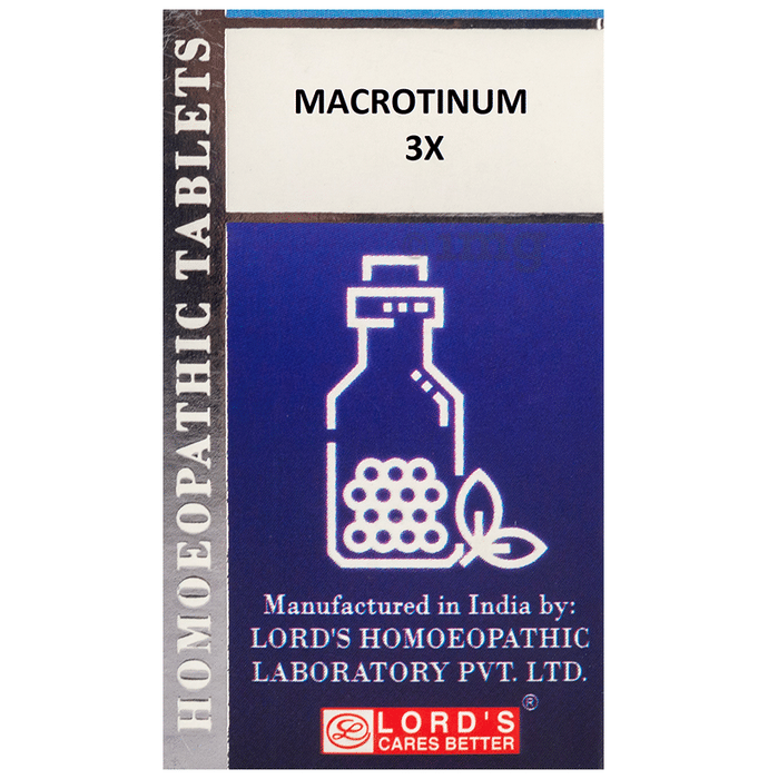 Lord's Macrotinum Trituration Tablet 3X