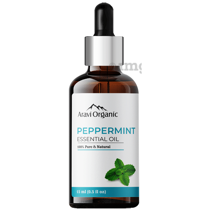 Aravi Organic Peppermint Essential Oil