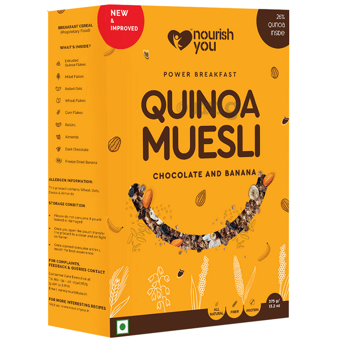 Nourish You Quinoa Muesli - Chocolate