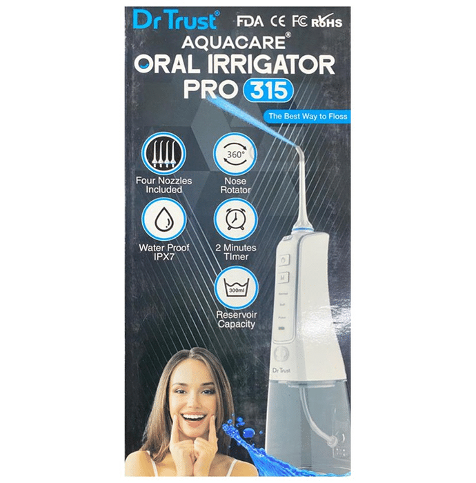 Dr Trust USA Pro 315 Aquacare Oral Irrigator White