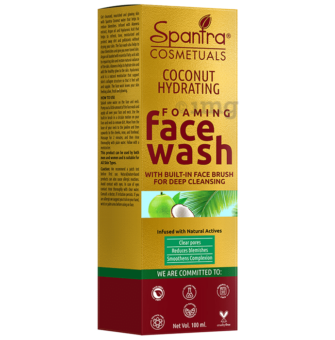 Spantra Coconut Hydrating Foaming Face Wash