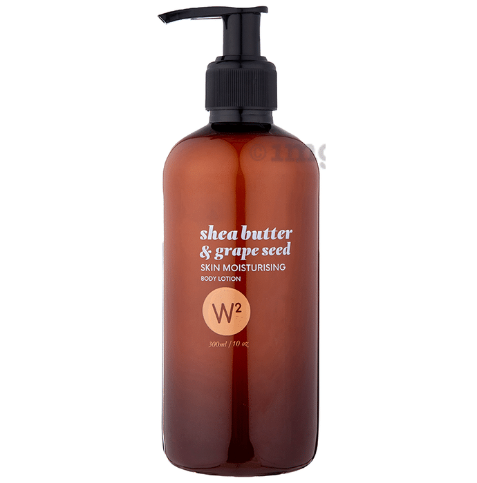W2 Shea Butter & Grape Seed Skin Moisturising Body Lotion
