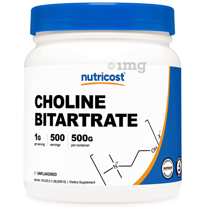Nutricost Choline Bitartrate Powder