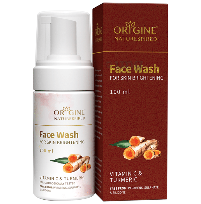 Origine Naturespired Face Wash Vitamin C & Turmeric for Skin Brightening