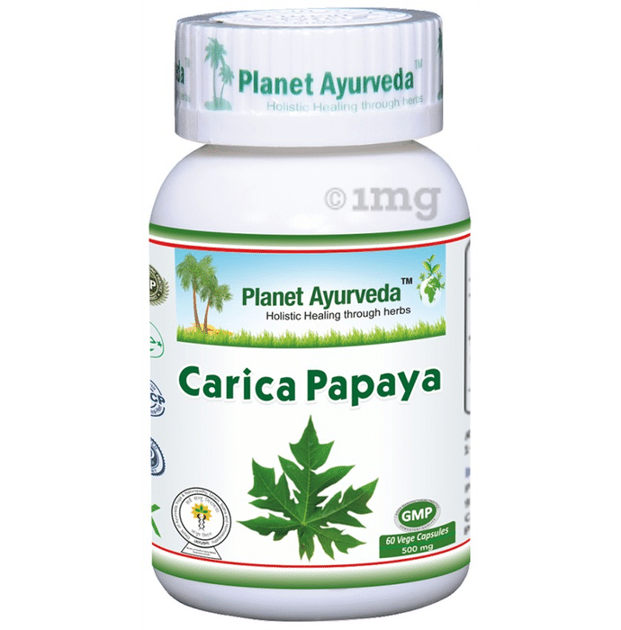 Planet Ayurveda Carica Papaya Vege Capsule
