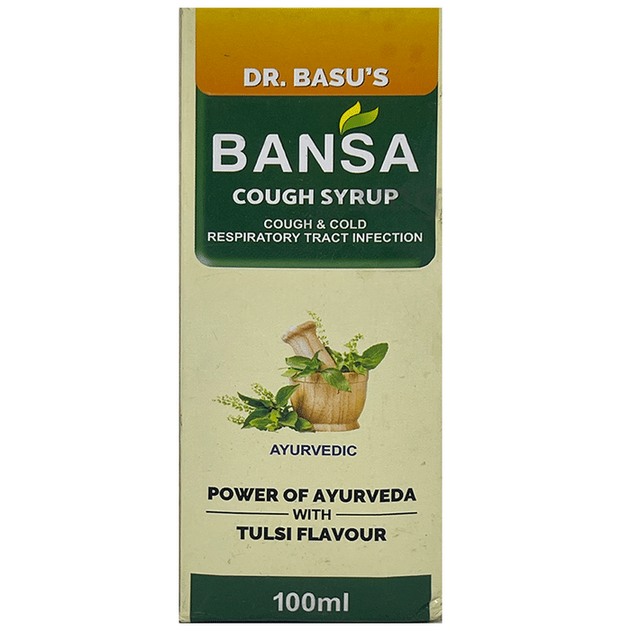 Dr. Basu's Bansa Cough Syrup Tulsi
