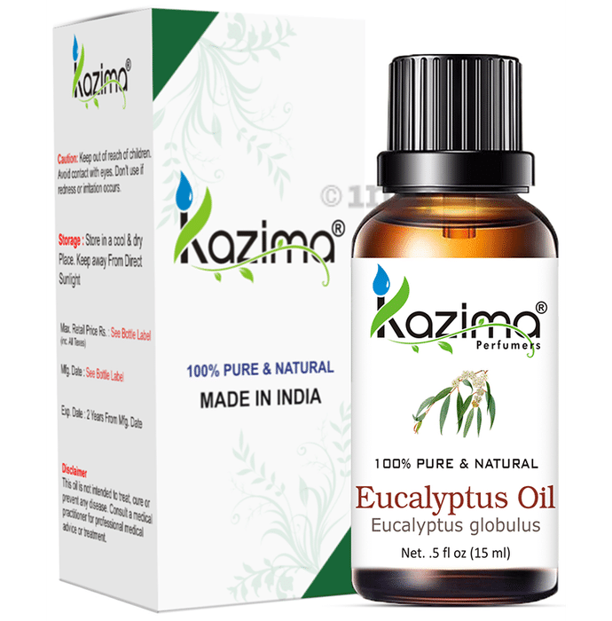 Kazima Perfumers 100% Pure & Natural Eucalyptus Oil