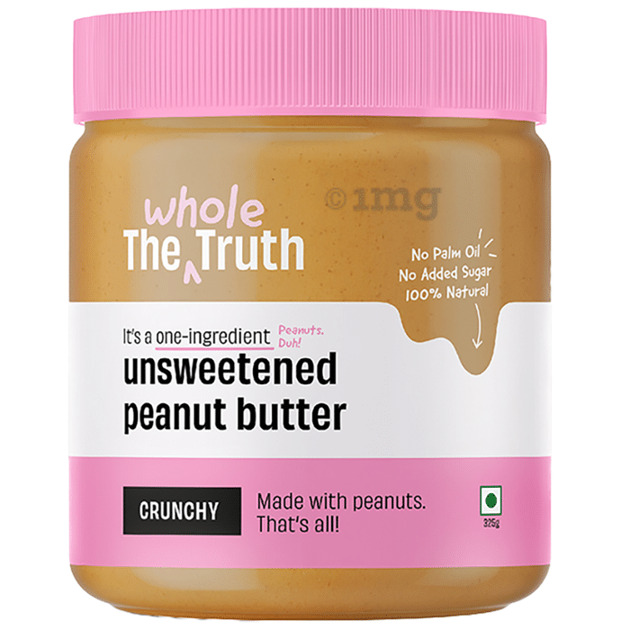 The Whole Truth Unsweetened Peanut Butter Crunchy