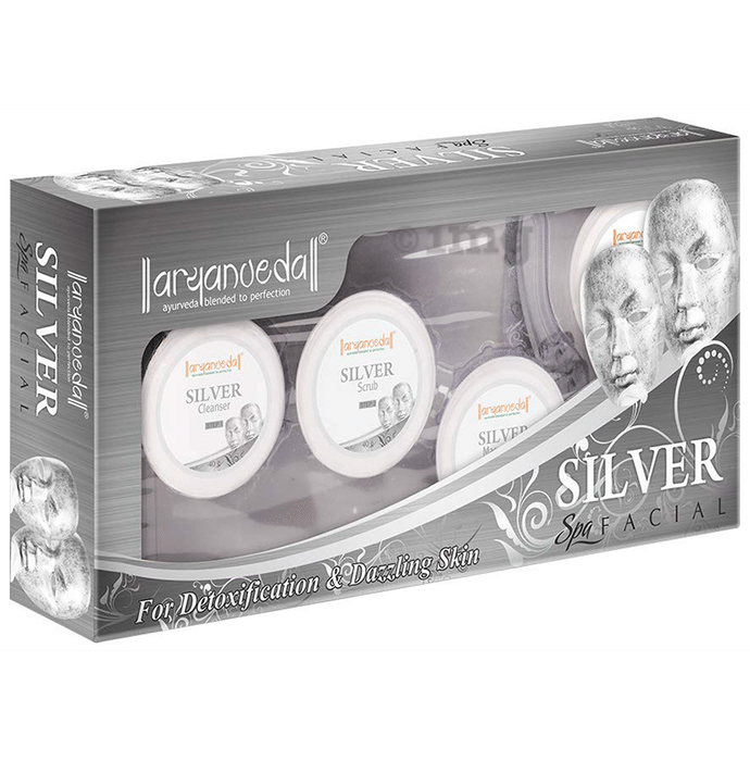 Aryanveda Silver Spa Facial Kit (210gm Each)