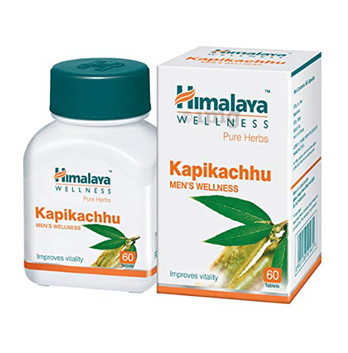 Himalaya Wellness Pure Herbs Kapikachhu Men's Health Tablet | Improves Vitality