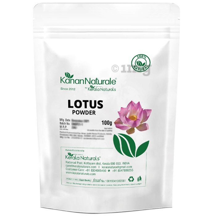 Kerala Naturals 100% Pure Lotus Powder