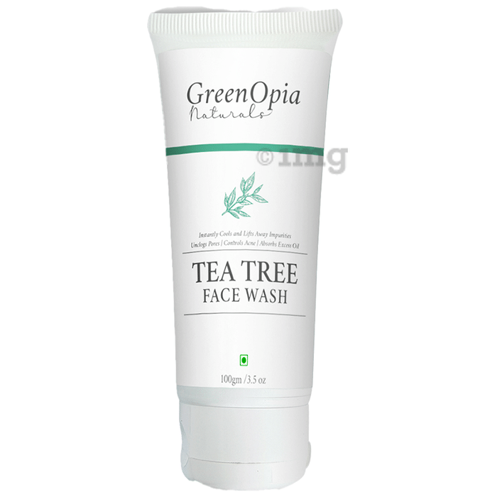 GreenOpia Naturals Tea Tree Face Wash