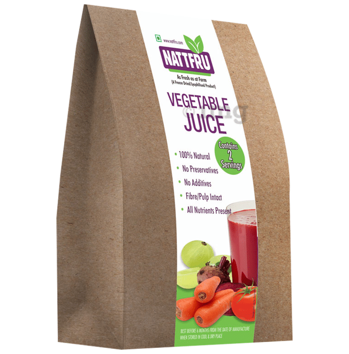 Nattfru Vegetable Juice Powder 30gm Sachet (2 Each)