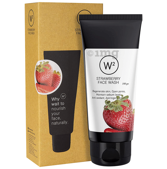 W2 Strawberry Face Wash