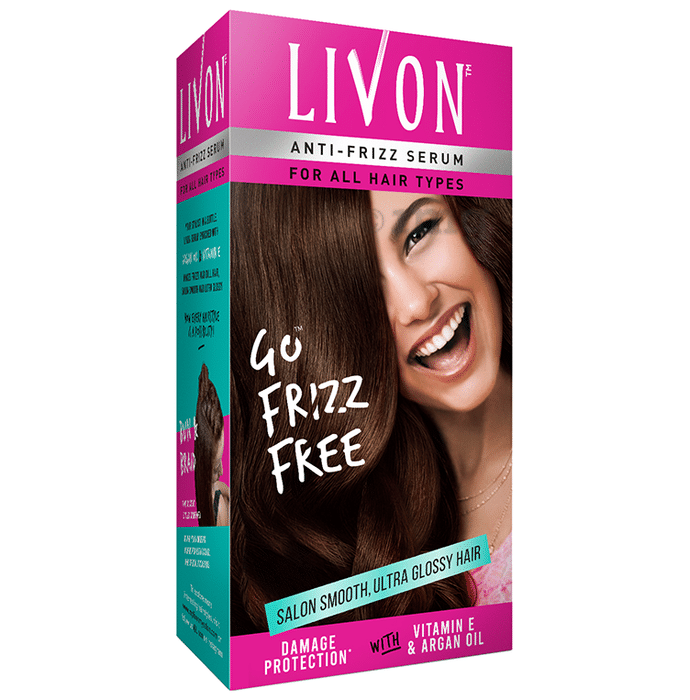 Livon Anti-Frizz Serum | Hair Care for All Hair Types