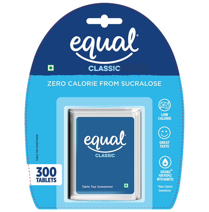 Equal Classic Zero Calorie from Sucralose Tablet (300 Each)