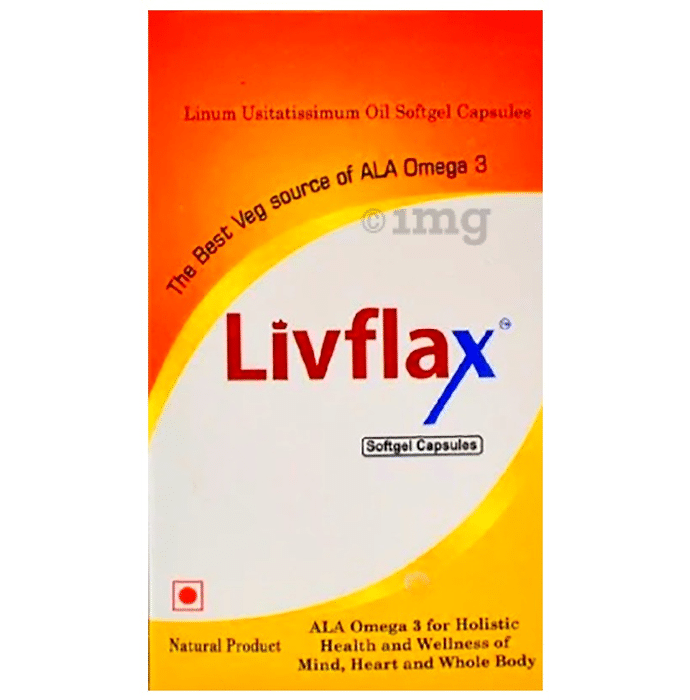 Livflax Soft Gelatin Capsule