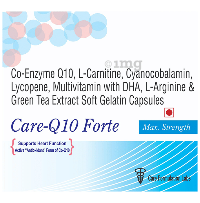 Care-Q10 Forte Soft Gelatin Capsule Max Strength